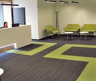 PROJEKT WNĘTRZ POWIERZCHNI BIUROWYCH DLA FIRMY UNIT 4